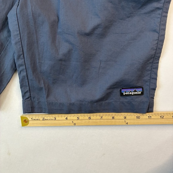 Patagonia New Men's Lightweight All Wear Hemp Shorts 10" Blue 32x10 NWT - Picture 5 of 7